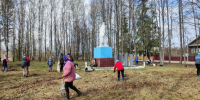 Мы за чистоту: В селе Юрово в рамках всероссийской недели субботников прошли акции «Долг и память» и «Зелёная весна» - Газета Макарьевский вестник
