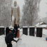Снежный плен снят: Памятник Неизвестному солдату в поселке Дорогиня вновь открыт - Газета Макарьевский вестник